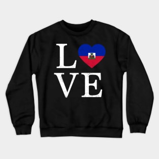 Happy Haitian Flag Day Celebration Haiti Love Crewneck Sweatshirt